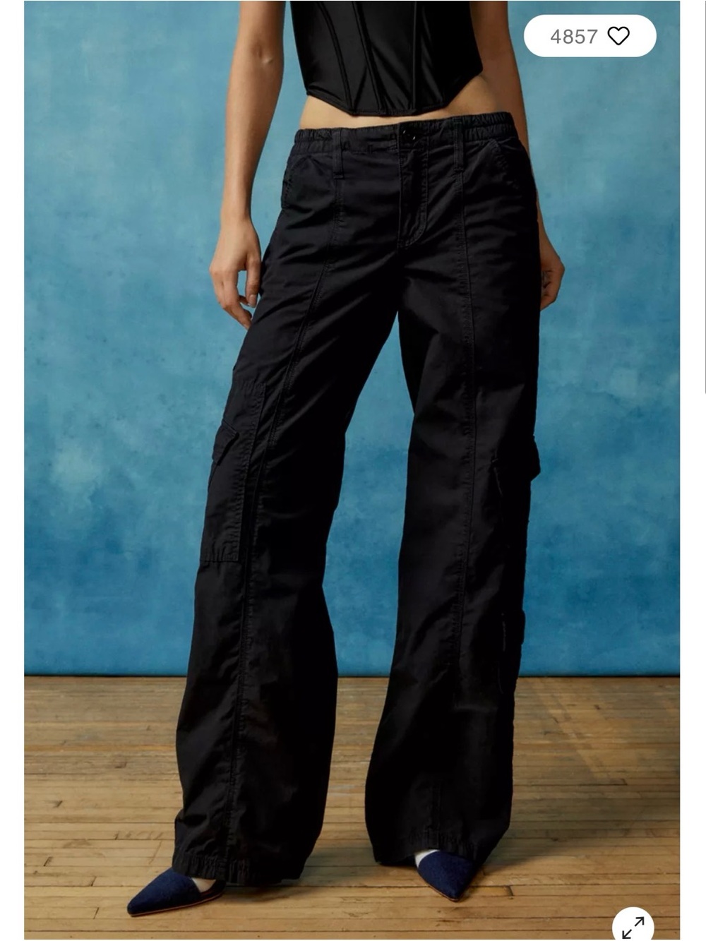 BDG Y2K Wide-Leg Cargo Pants